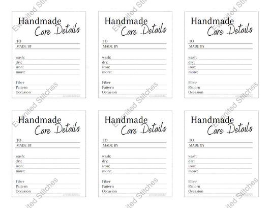 Care Card PDF Download