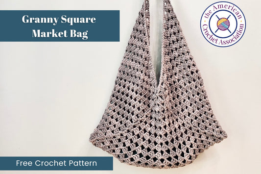 Introduction To Crochet Granny Square Market Bag