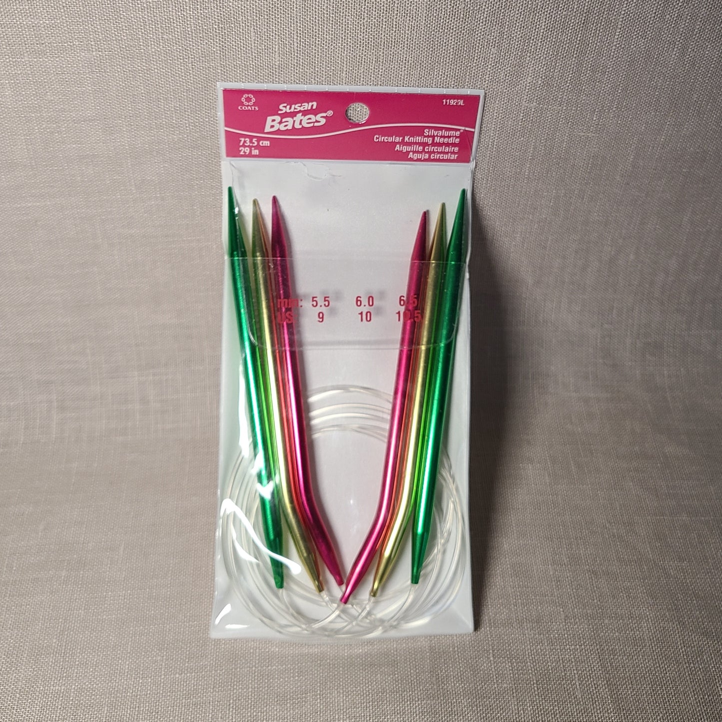 Circular Needle Set 29" 9-10-10.5