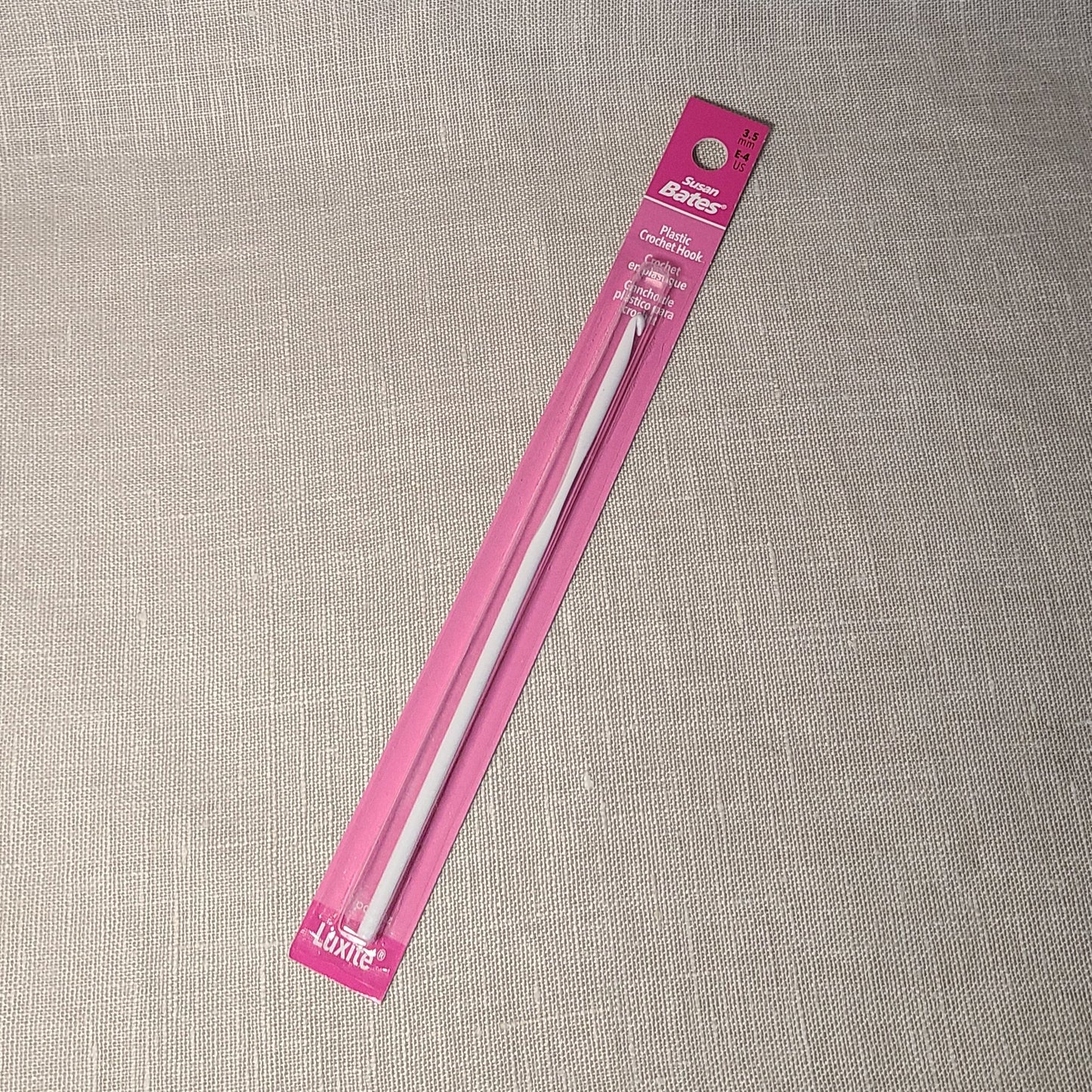 Luxite Crochet Hook 5 1/2" 3.5mm Size E